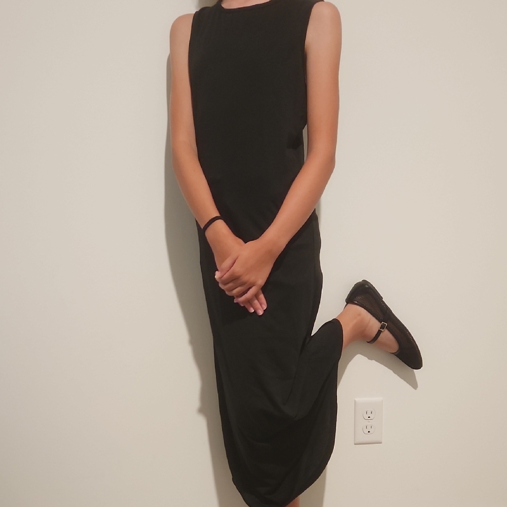 Black Tank Top‎ Tee-shirt Dress